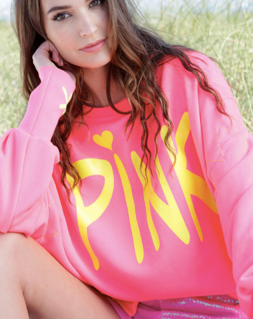 Miss Goodlife Sweater Roundneck PINK