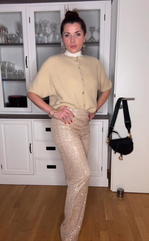 Bild in Slideshow öffnen, Festliche Glitzerhose
